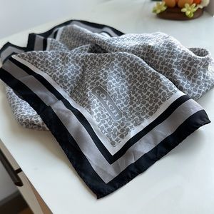 Coach silk scarf